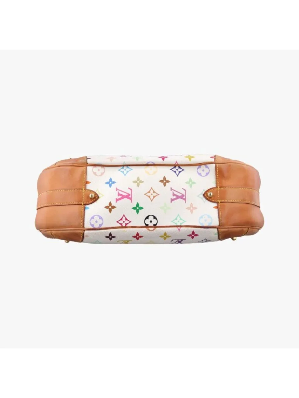 Louis Vuitton Greta Blanc Monogram Multicolor Shoulder Bag